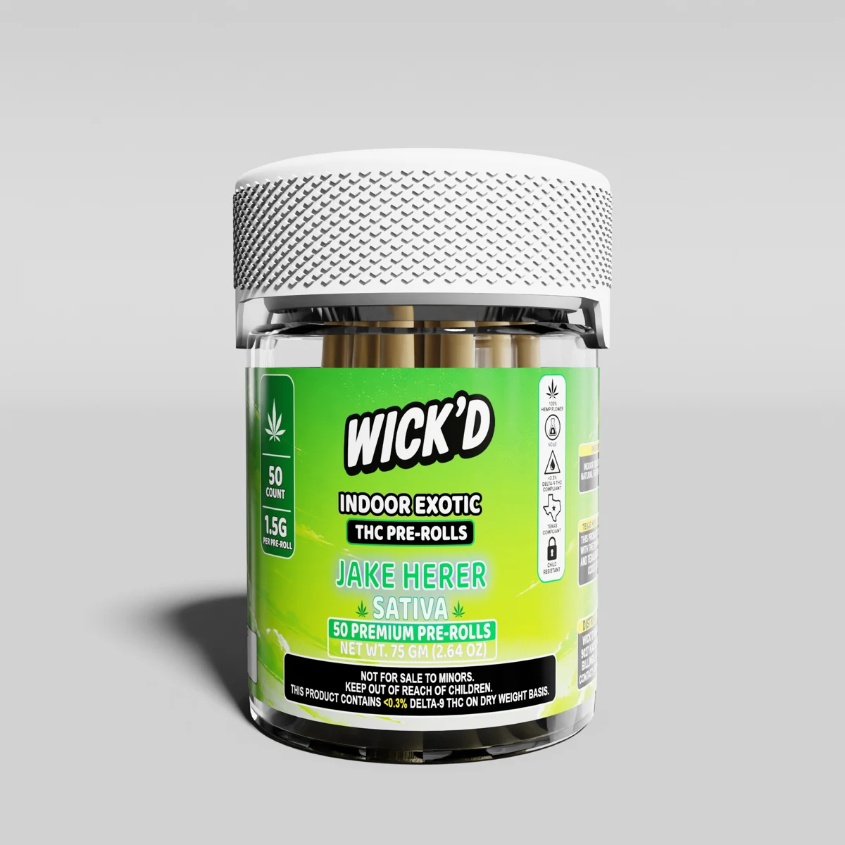 Indoor Exotic Pre-Rolls — Jake Herer